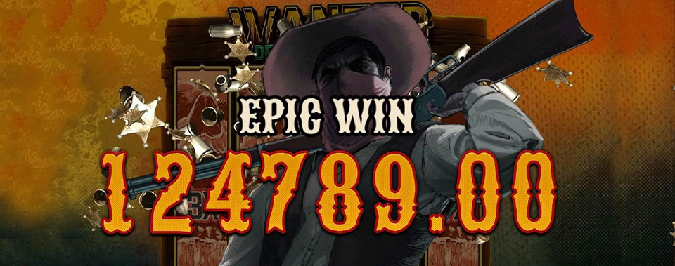 Epic Win Max Multiplier At Wanted Dead Or A Wild Slot